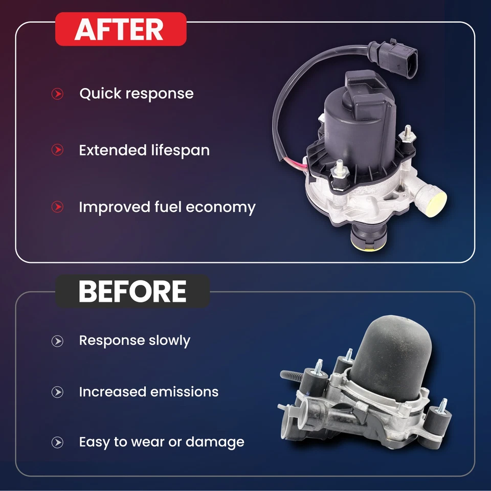 Secondary Air Injection Pump for Audi A8 Quattro S4 S5 S6 S7 S8 V6 3.0L V8 4.0L Foto 4 de 4