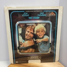 THE CHAMP  CED VIDEODISC 1981 1979  JON VOIGHT FAYE DUNAWAY RICKY SHRODER