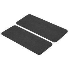 12'' 5'' Felt Bag Base Shaper, 2pcs Bag Bottom Organizer Rectangle, Black