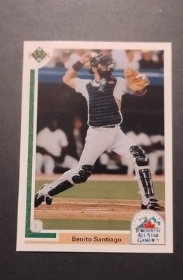 1991 Upper Deck Final Edition - Benito Santiago #91F