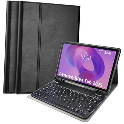 Case with Keyboard for Lenovo Idea Tab 11'' / K11 Gen 2 (2025), PU Leather