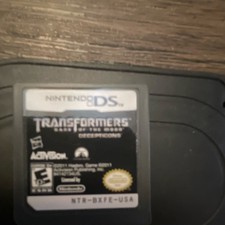 Activision Transformers Dark of the Moon Decepticons Nintendo DS tested no case