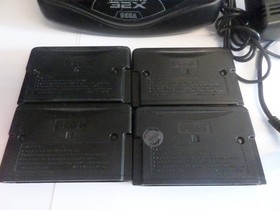 Sega Mega Drive 32x Console Expansion Unit PAL, + 4 games