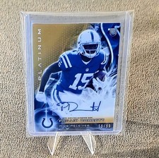2015 Topps Platinum Football Phillip Dorsett AR-PD Gold Auto #d 59/99 RC