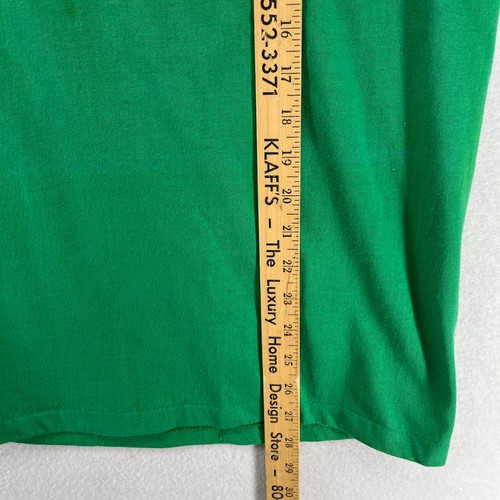 ADIDAS Shirt Mens L Originals Adicolor Trefoil 80s Single Stitch Green USA VTG by Adidas, $74.99 - Photo 10