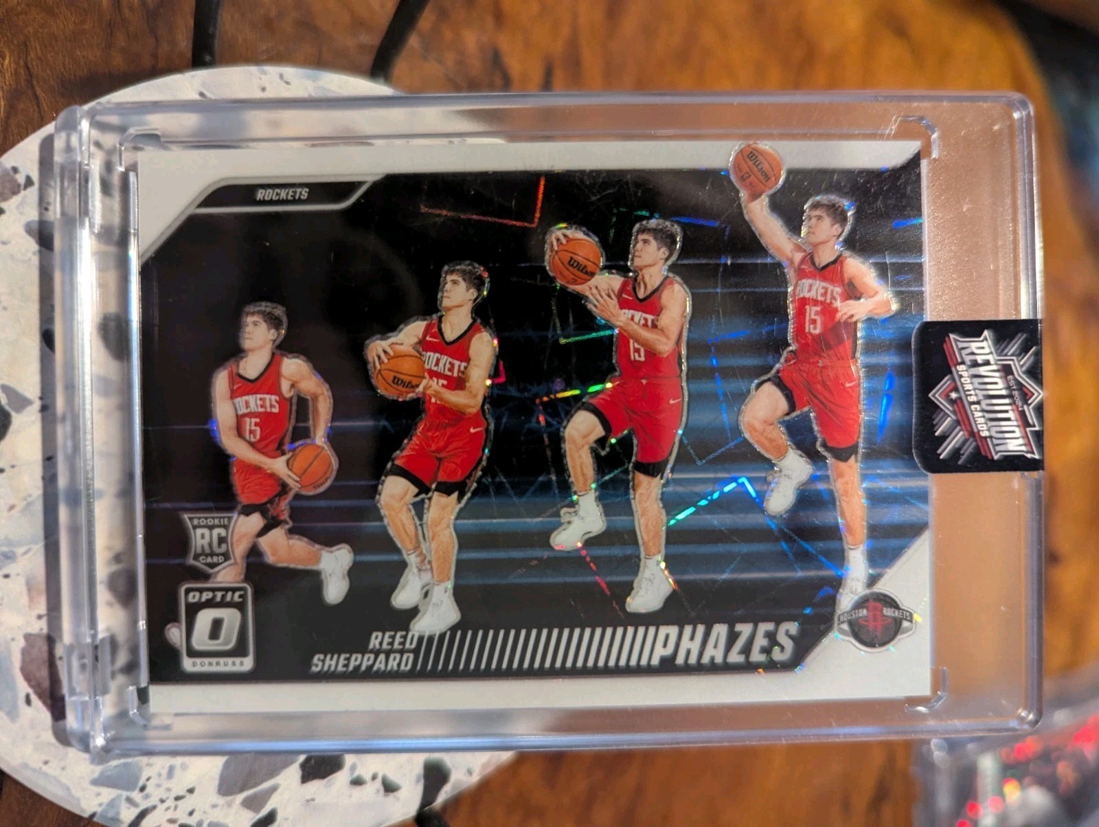 2024-25 Panini Optic Basketball REED SHEPPARD RC PHAZES SSP Case Hit! (CLEAN)