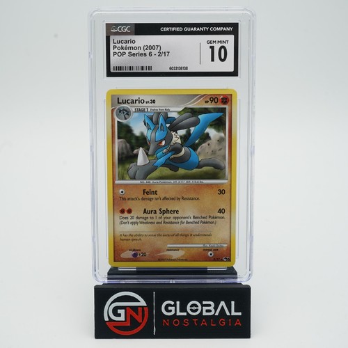 Lucario graded CGC 10 for sale on eBay
