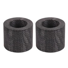 2pcs Carbon Fiber Pool Cue Ferrules Replacement 047 051 055 inch Outer Diameter