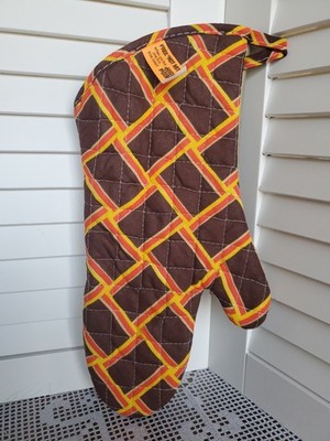  VTG High Point Coffee Oven Mitt NOS NWT P&G Potholder Promo Geometric 70s 80s