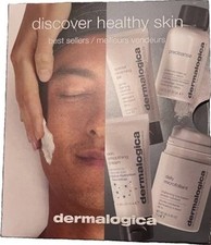 Dermalogica Discover Healthy Facial Skin Care 4pc Kit Cleansing Exfoliate Cream