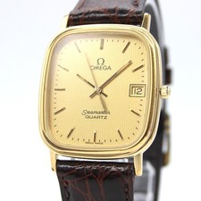 OMEGA Seamaster Cal.1430 196.0267 Oro Qz revisionato [QUASI NUOVO] dal GIAPPONE Z178