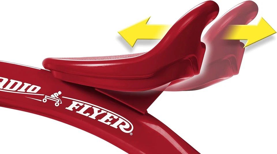 Radio Flyer Triciclo Rojo Rider para Edades 2.5-5, Bicicleta de Tres Ruedas para Niños Pequeños, Tricy para Niños Foto 4 de 4