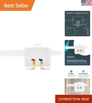 #ad Certified 1 2 Inch CPVC Connection Washing Machine Outlet Box for Safe Plumbing $73.09