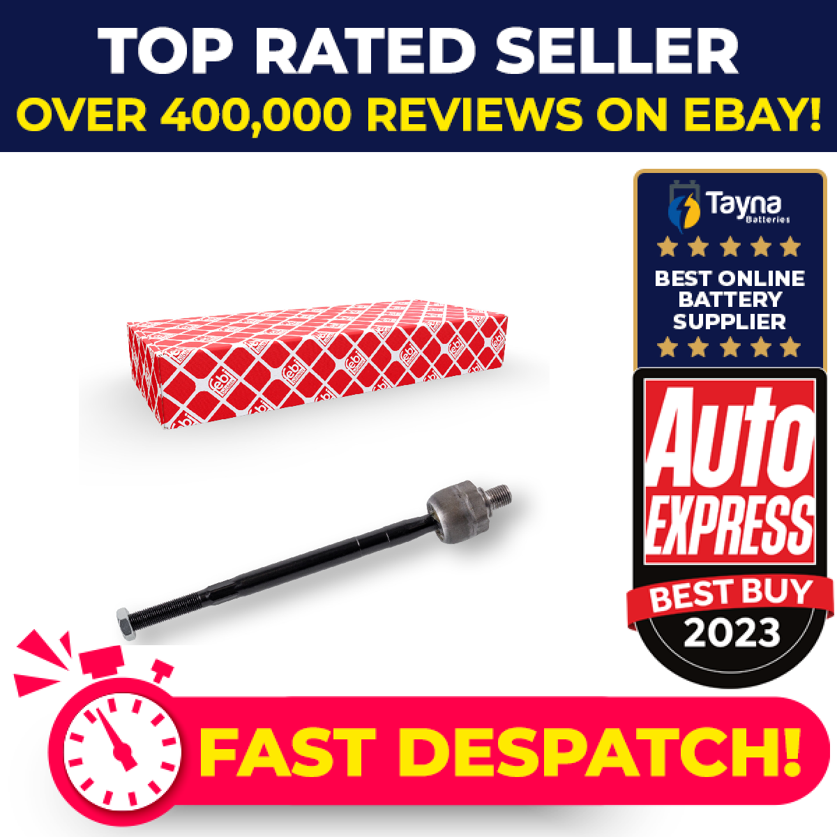 Inner Rack End fits SUZUKI WAGON R RB 413D 1.3D Left or Right 03 to 08 Z13DT New