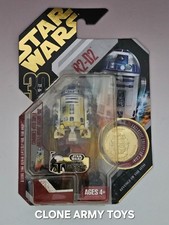 Star Wars R2-D2 Astromech Droid 30th Anniversary Collection TAC04 Gold Coin 3.75