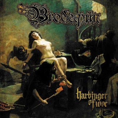 Brodequin    Harbinger Of Woe LP - 150 Black Vinyl NEW Brutal Death Metal Record