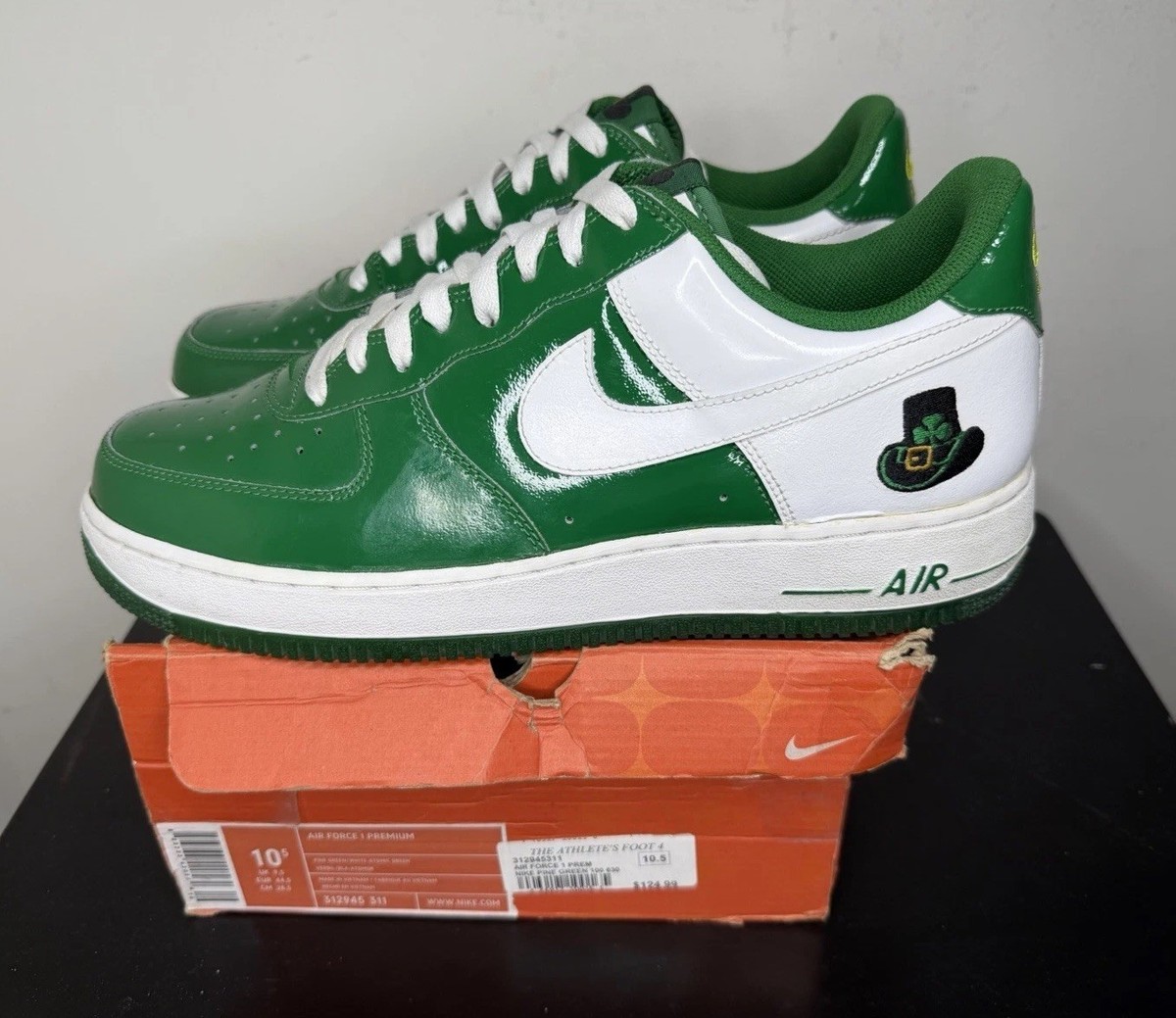 Size 10.5 - Nike Air Force 1 Premium St. Patty for sale online | eBay