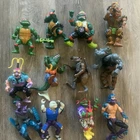 Vintage TMNT Action Figure Lot of 12 Teenage Mutant Ninja Turtles VTG assorted