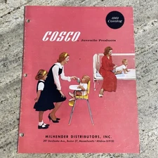 Vintage 1961 COSCO Juvenile Products Catalog - Baby Chairs, Strollers, Cribs Etc