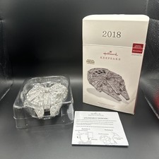 Hallmark Keepsake 2018 Ornament Millennium Falcon Star Wars Storytellers NEW