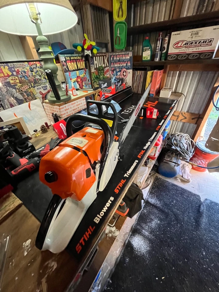 Stihl MS 660 chainsaw Built from bottom up 85% brand new Factory Stihl parts - Image 3 of 4