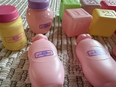 You And Me Baby Doll Accessories Lot Twins Toys Feeding Blocks | eBay