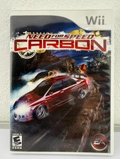 Need for Speed: Carbon (Nintendo Wii, 2006) Complete With Manual