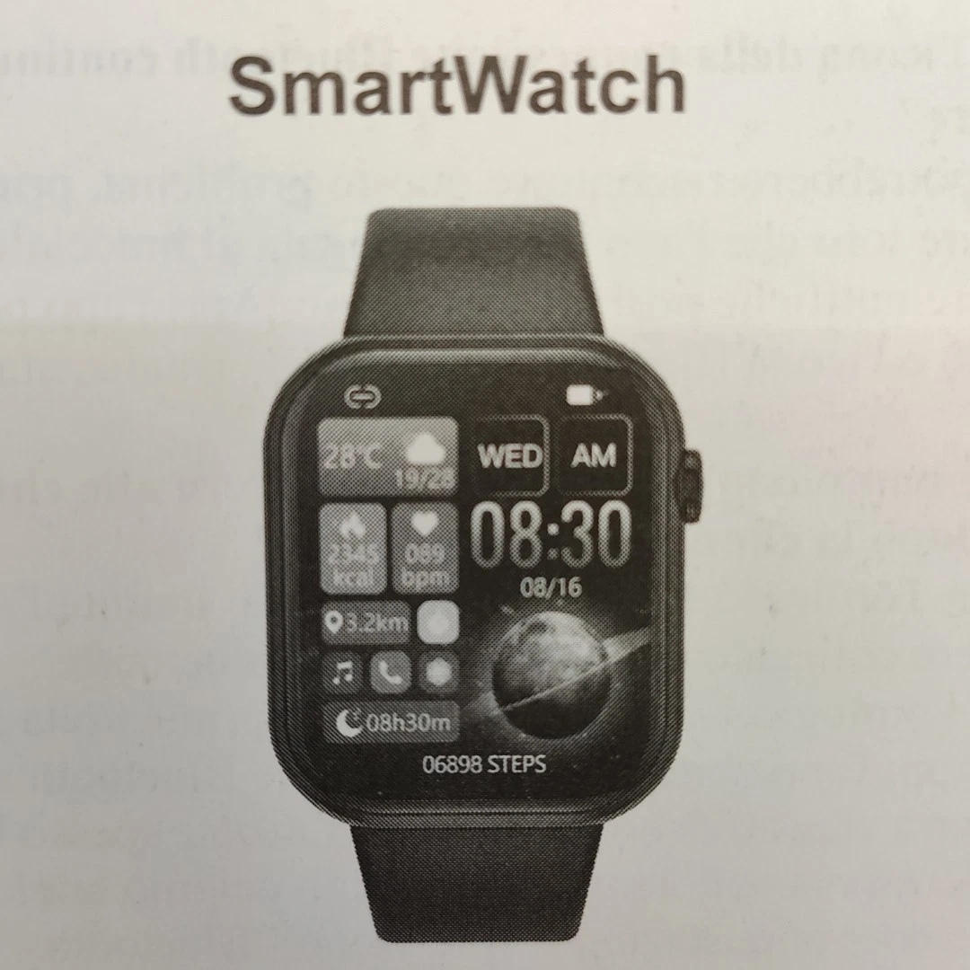 Fitness Smart Watch Multi Function Black New In Box