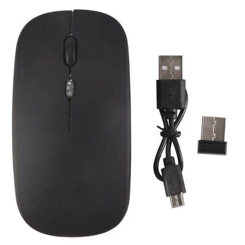 Mouse Bluetooth 5.1 Rechargeable LED Silent Mouse USB Optical Ergonomic5463