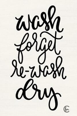 Art Print, Framed or Plaque by Fearfully Made - Wash and Forget - FMC125