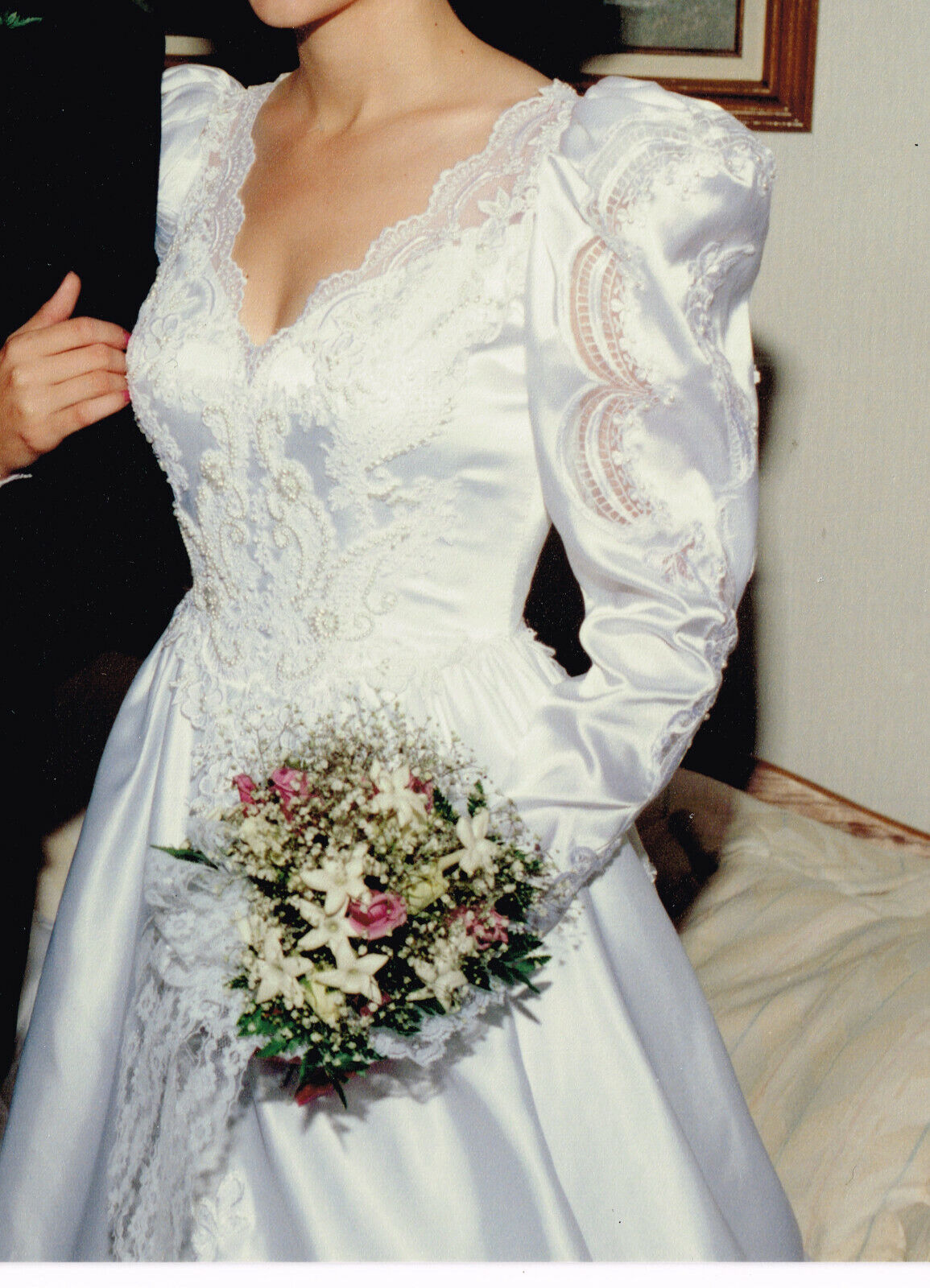 90s wedding dress