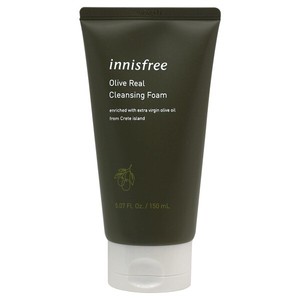 olive real cleansing foam