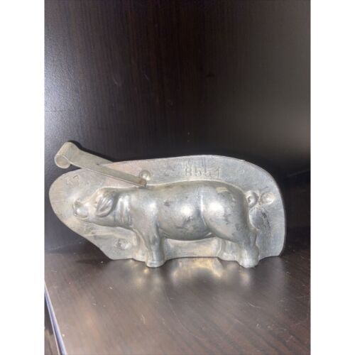 Rare vintage Pig Chocolate Mold Anton Reiche #8551