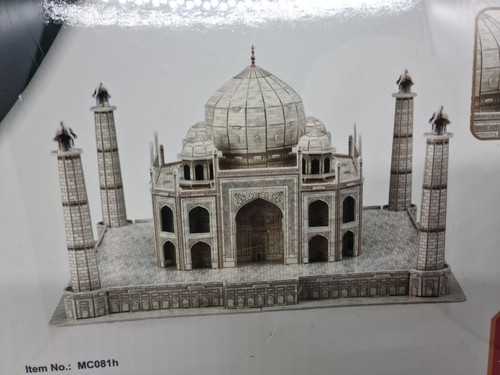 Cubic Fun Taj Mahal 87pcs 3D Puzzle DIY Achitecture Model Building Kit Kids Toy - Picture 3 of 9