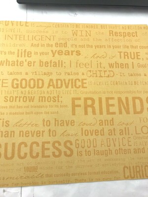 Sisters are Friends 12 x 12 scrapbook paper acid and lignin free