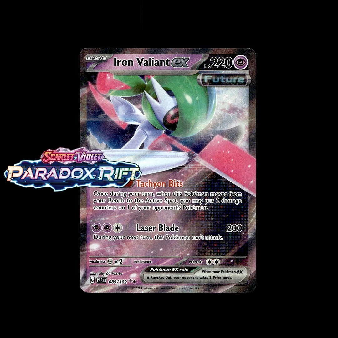 Iron Valiant Ex 089/182 SV04: Paradox Rift for sale | eBay