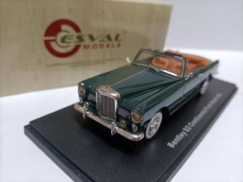 Esval 1/43 Bentley S2 Continental Park Ward 1962 grün Resin Automodell - Bild 1 von 5