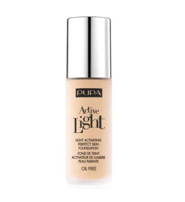 8011607196173 Pupa Milano Active Light Perfect Skin Foundation SPF10 beztłuszczo