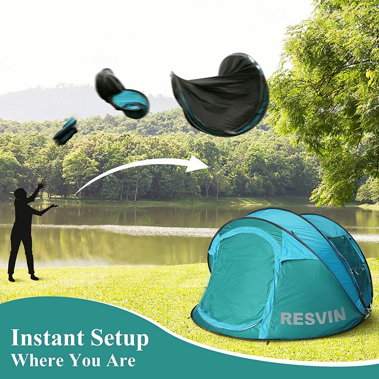 5 person waterproof tent