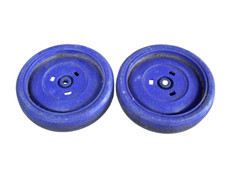 DC07 Wheel Set Purple Used Genuine Dyson Rear Back Wheels Allergy x2