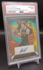 2022 Select Walker Kessler Rookie Signature Tie-Dye /25 PSA 9