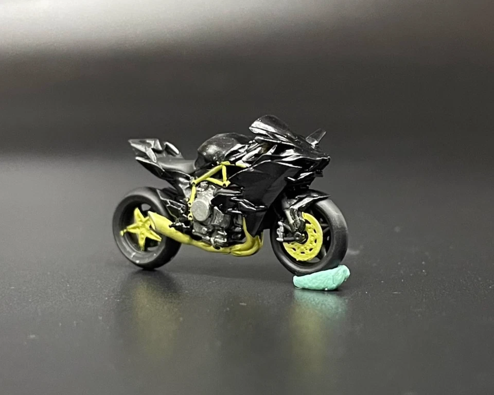 1:64 H2R Motorcycle Motor Bike Model Resin - Image 2 of 4