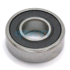 LOT 5 698-2RS 8x19x6mm ABEC1 Thin-wall Shielded Deep Groove Ball Bearing