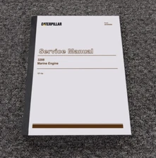 Caterpillar Cat 3208 Marine Engine Shop Service Repair Manual S/N 1Z & Up