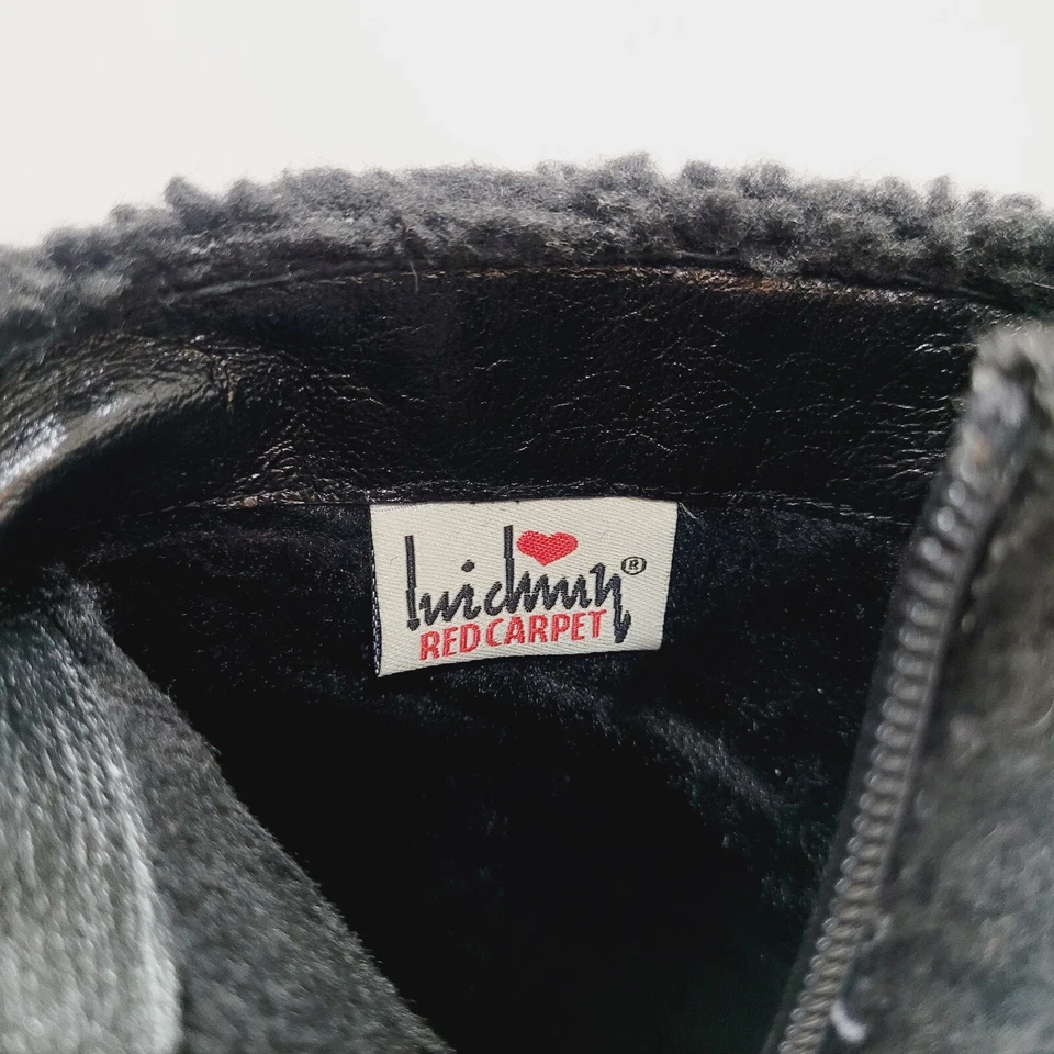 Zapatos para mujer Luichiny alfombra roja plataforma negra cuñas  Foto 3 de 4