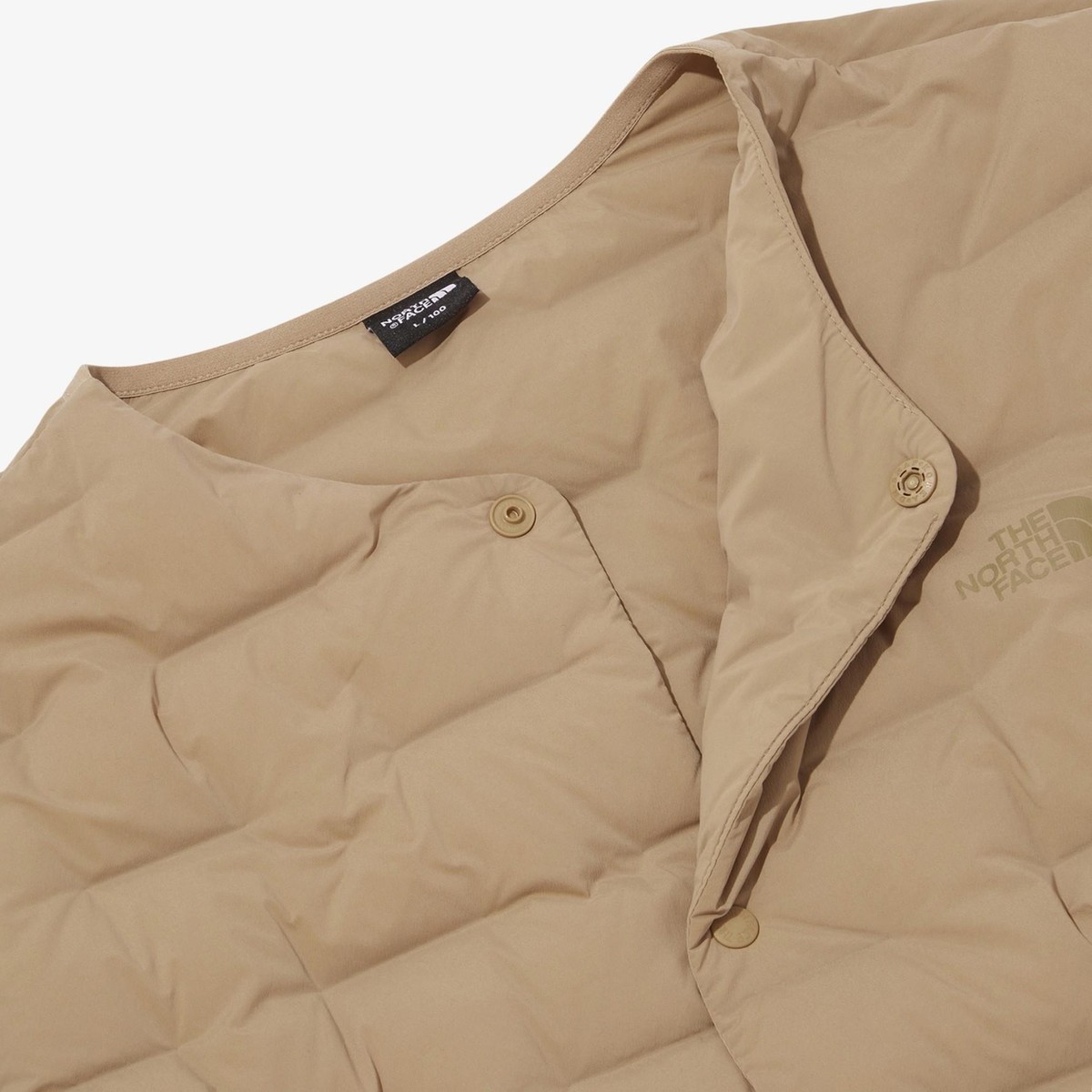 [THE NORTH FACE] ★24FW★ M'S CITY TUBE RDS DOWN CARDIGAN Genuine The North Face M'S CITY TUBE RDS DOWN CARDIGAN LATTE