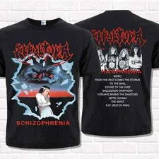 Sepultura T-Shirt, Schizophrenia 1987 Thrash Metal, Death Metal, Groove Metal