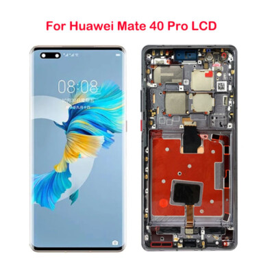 6.76'' For Huawei Mate 40 Pro LCD Display Touch Screen Digitizer Assembly W/Frame