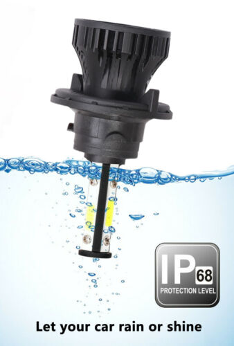 For Jeep Wrangler 2010-2021 4-Door 4x LED Front Headlights High Low Beam Bulbs - Picture 7 of 11