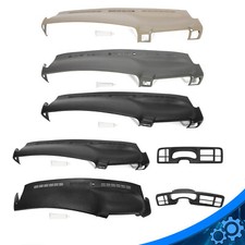 Fit for 99-06 Silverado Sierra Molded Dash Cover Overlay & Radio Dash Trim Bezel